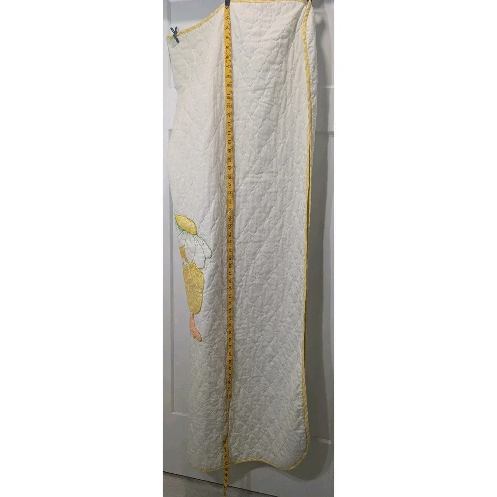 Quilt Vintage Duck  Baby Nursery Yellow Green  Daisy 44.5 By 43 In‎